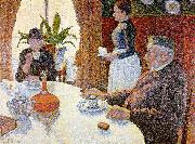 Paul Signac The Dining Room Sweden oil painting reproduction